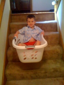 Stairwell Surfer